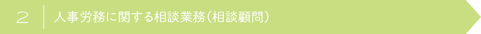 人事労務に関する相談業務（相談顧問）